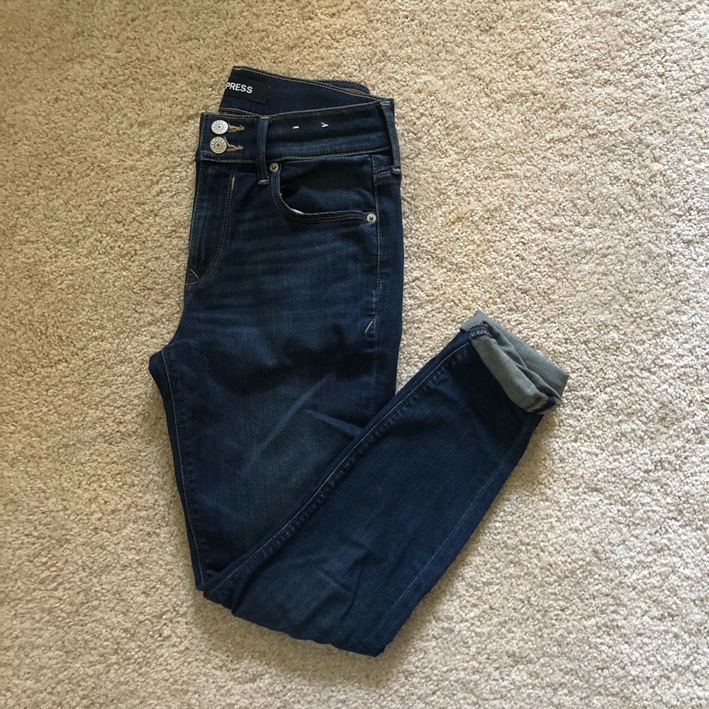Express Performance Stretch Cropped Legging